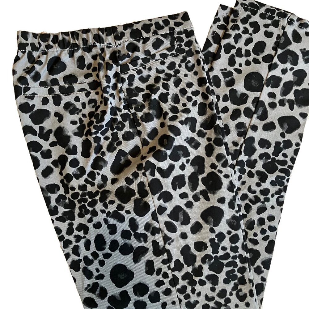 EUC Isaac Mizrahi Animal Print Pants Size: 6
